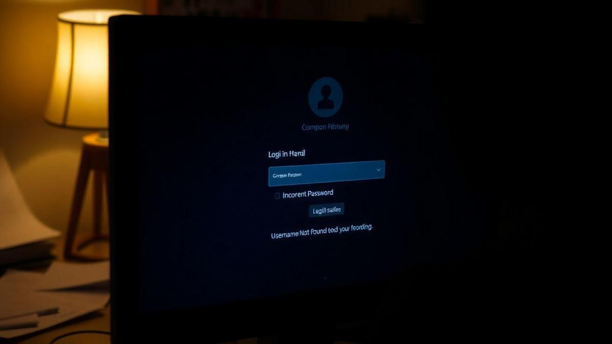 Common Login Errors You Might Face Common Login Errors You Might Face