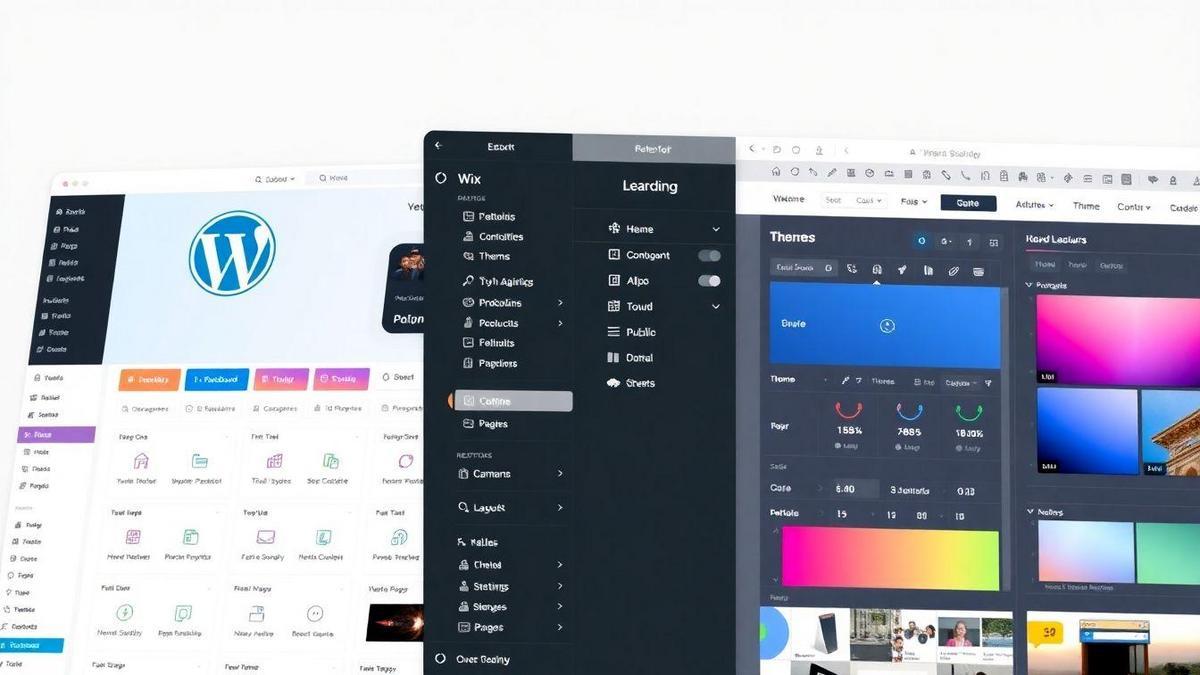 Customization Options in WordPress and Wix Customization Options in WordPress and Wix