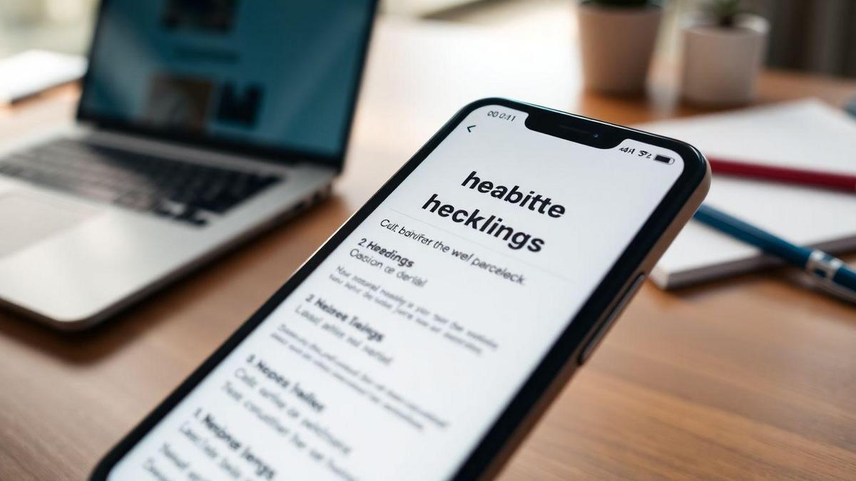 The Role of Headings in Mobile SEO The Role of Headings in Mobile SEO