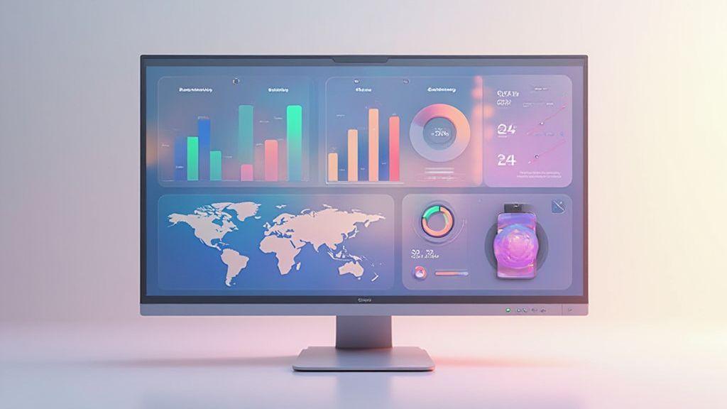 Google Analytics + Google Data Studio: visual website dashboard